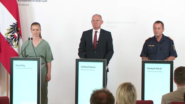 Pressekonferenz der Wiener Landespolizei: "Moderne und zeitgemäße Polizeistrukturen für die Sicherheit Österreichs"