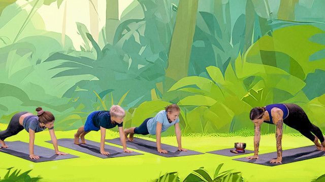 Yoga Kids: Dschungel 3