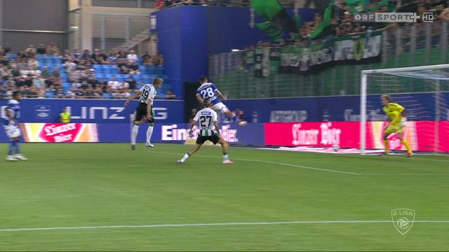 Fußball 2. Liga: Blau-Weiß Linz - Wacker Innsbruck, Highlights aus Linz