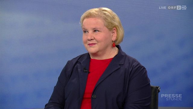 Pressestunde: mit Korinna Schumann, Bundesministerin für Arbeit, Soziales, Gesundheit, SPÖ