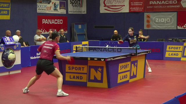 Tischtennis Bundesliga Damen 2. Halbfinale: Stockerau - Tulln (in voller Länge)