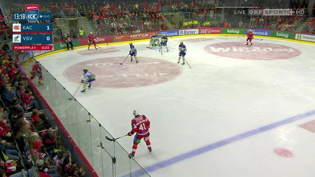 Eishockey ICE Hockey League: KAC - VSV