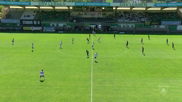 Fußball 2. Liga: Sturm Graz II - Austria Salzburg (in voller Länge)
