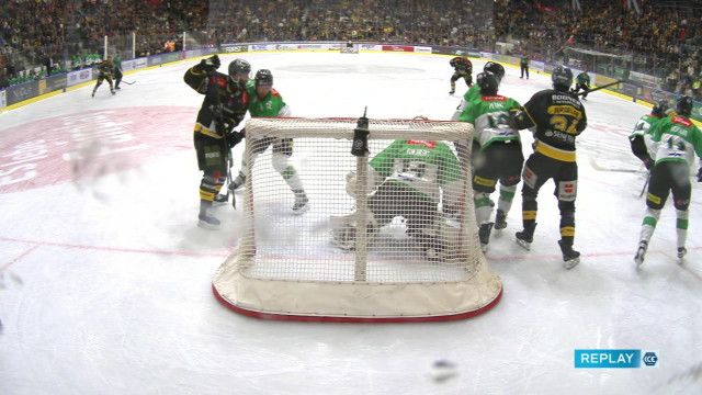 Eishockey ICE Hockey League Semifinale: Pustertal - Ljubljana (in voller Länge)