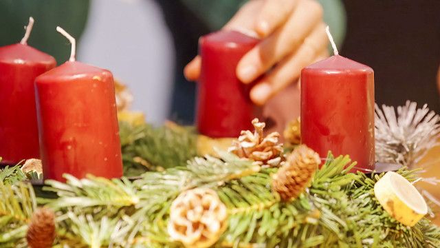 Weltenbummler: Adventkranz
