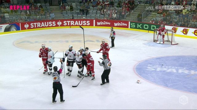Eishockey Champions Hockey League: KAC - Fribourg-Gotteron