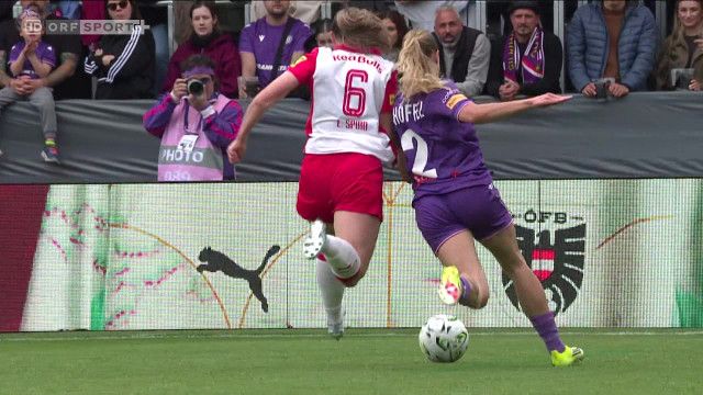 Fußball ÖFB-Cup Finale der Frauen: Red Bull Salzburg - Austria Wien, Highlights aus Wien
