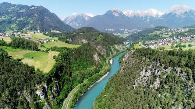 Der grüne Fluss der Alpen: Der Inn - Von Pfunds bis Haiming