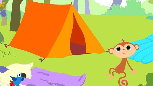 StoryZoo: In einem Zelt übernachten