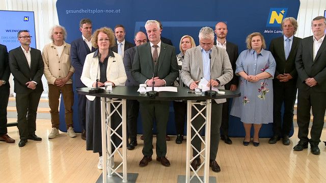 Pressekonferenz: “Update Gesundheitsplan 2040+: Zukunftsfitte Gesundheitsregion Weinviertel"
