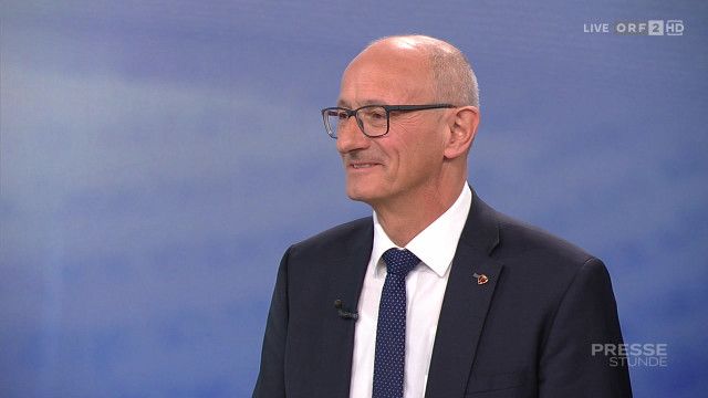 Pressestunde mit Anton Mattle, Landeshauptmann Tirol und Vorsitzender der Landeshauptleutekonferenz, ÖVP