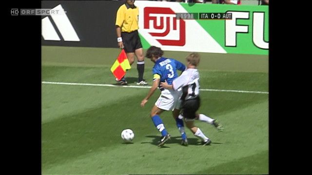 Fußball WM historisch: Österreichs letztes WM-Spiel 1998 gegen Italien