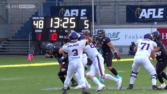 American Football AFLE Finale: Panthers Wroclaw - Vienna Vikings, Highlights