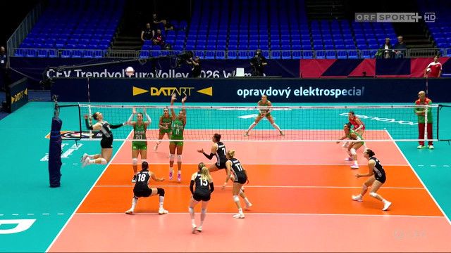Volleyball-EM Damen 2026: Österreich - Bulgarien, Highlights