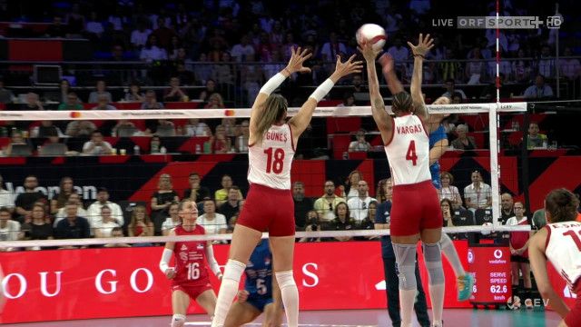 Volleyball Damen EM 2026: Semifinale 1 aus Istanbul
