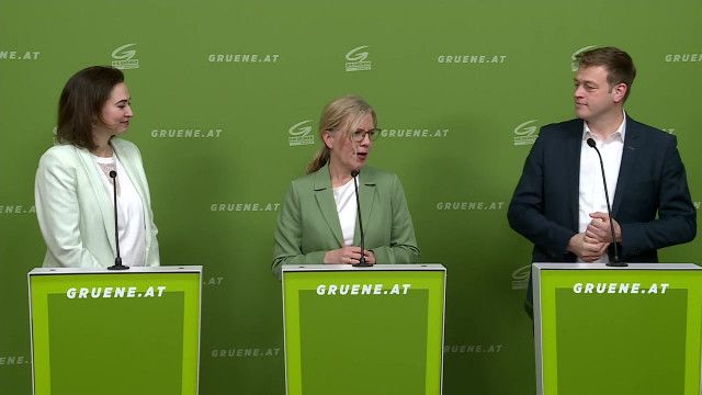 Pressekonferenz „40 Jahre Die Grünen“