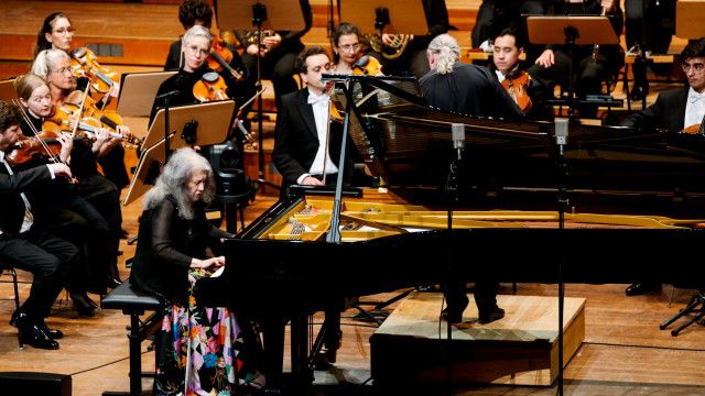 Martha Argerich und die Hamburger Symphoniker