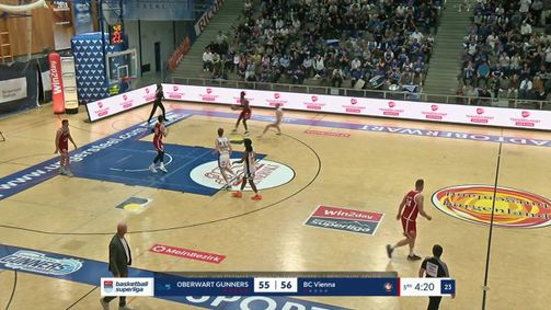 Basketball: Superliga Herren Basketball: Superliga Herren Folge 84: Basketball Herren Superliga: Gunners Oberwart - BC Vienna (in voller Länge)