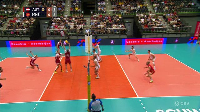 Volleyball EM-Qualifikation Herren 2026: Österreich - Montenegro (in voller Länge)