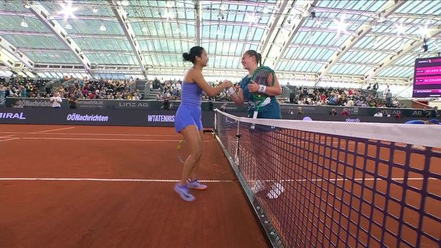 Tennis Upper Austria Ladies Linz 2026: Tag 2 (in voller Länge)