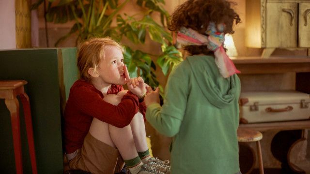 Saïd und Anna: Blindenstock
