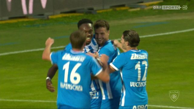 Fußball 2. Liga: FAC Wien - SKN St. Pölten, Highlights