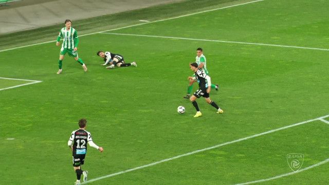 Fußball 2. Liga: Rapid II - Hertha Wels