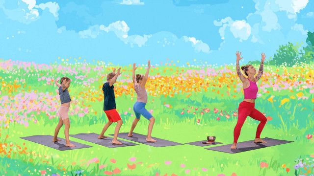 Yoga Kids: Blumenwiese 5