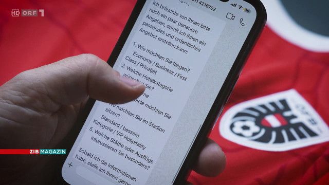 ZIB Magazin: Vorsicht bei WM-Ticket-Kauf