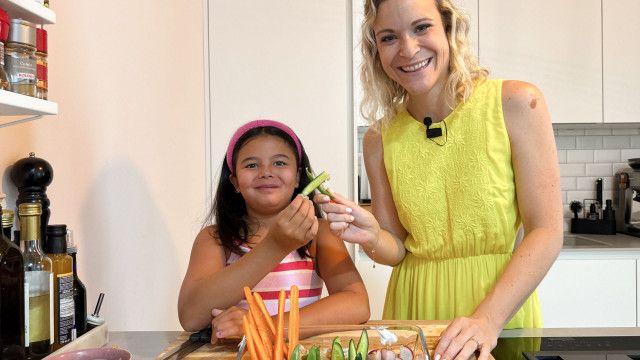 Meine Jausenbox: Gemüsebeet
