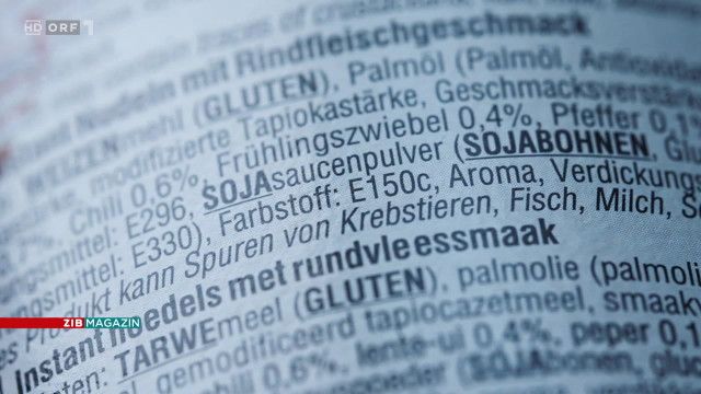 ZIB Magazin: Die Debatte um Zusatzstoffe