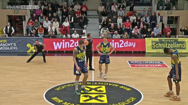 Basketball Herren Superliga: Wels - UBSC Graz
