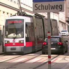 Wie oft Falschparker Straßenbahnen blockieren