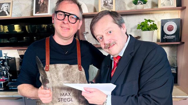 Werner Grubers Experimentalküche: Am Herd mit Max Stiegl
