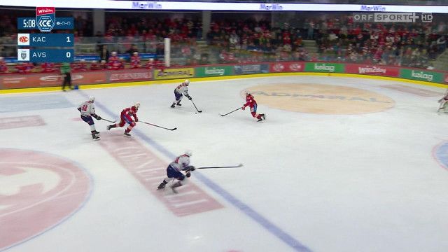 Eishockey ICE Hockey League: Hydro Fehervar - KAC aus Szekesfehervar