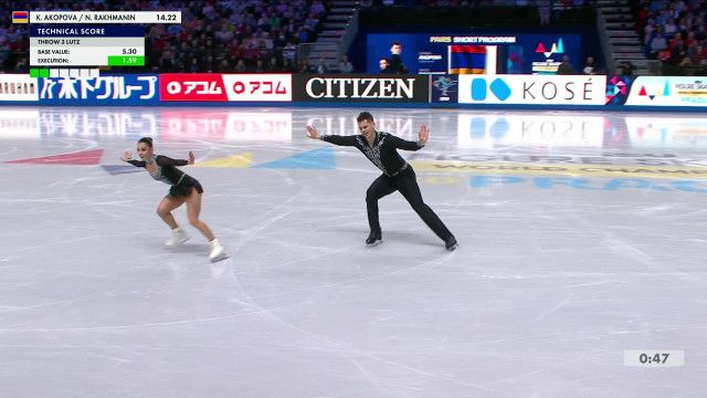 Eiskunstlauf WM Prag 2026: Kurzprogramm Paare (in voller Länge)