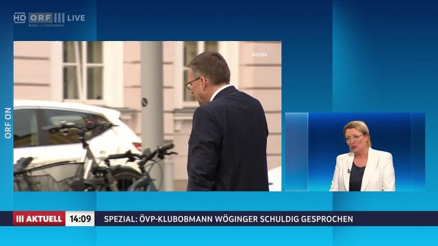 ORF III AKTUELL Spezial: Gerichtsurteil im Wöginger-Prozess