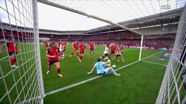 Fußball Frauen WM-Qualifikation: Deutschland - Österreich