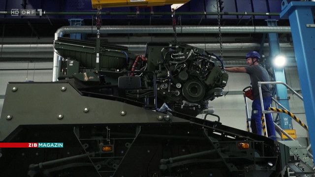 ZIB Magazin: Rüstungsindustrie statt Autobau in Deutschland