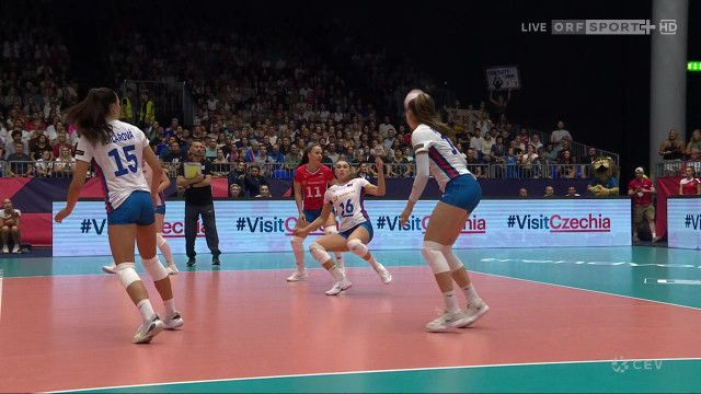 Volleyball-EM Damen 2026: Österreich - Tschechien