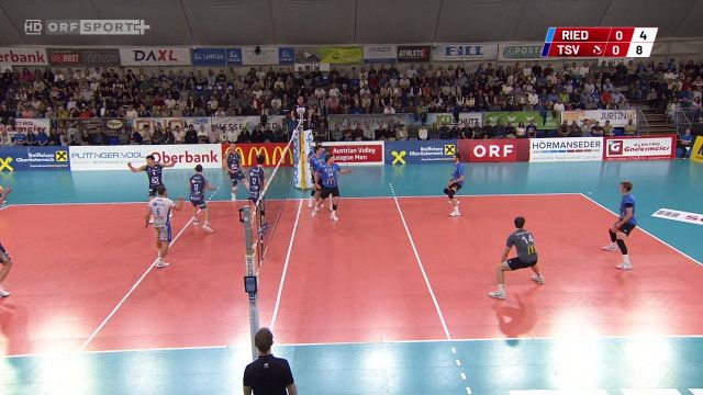 Volleyball Herren Austrian Volley League: UVC Ried - Hartberg, Highlights