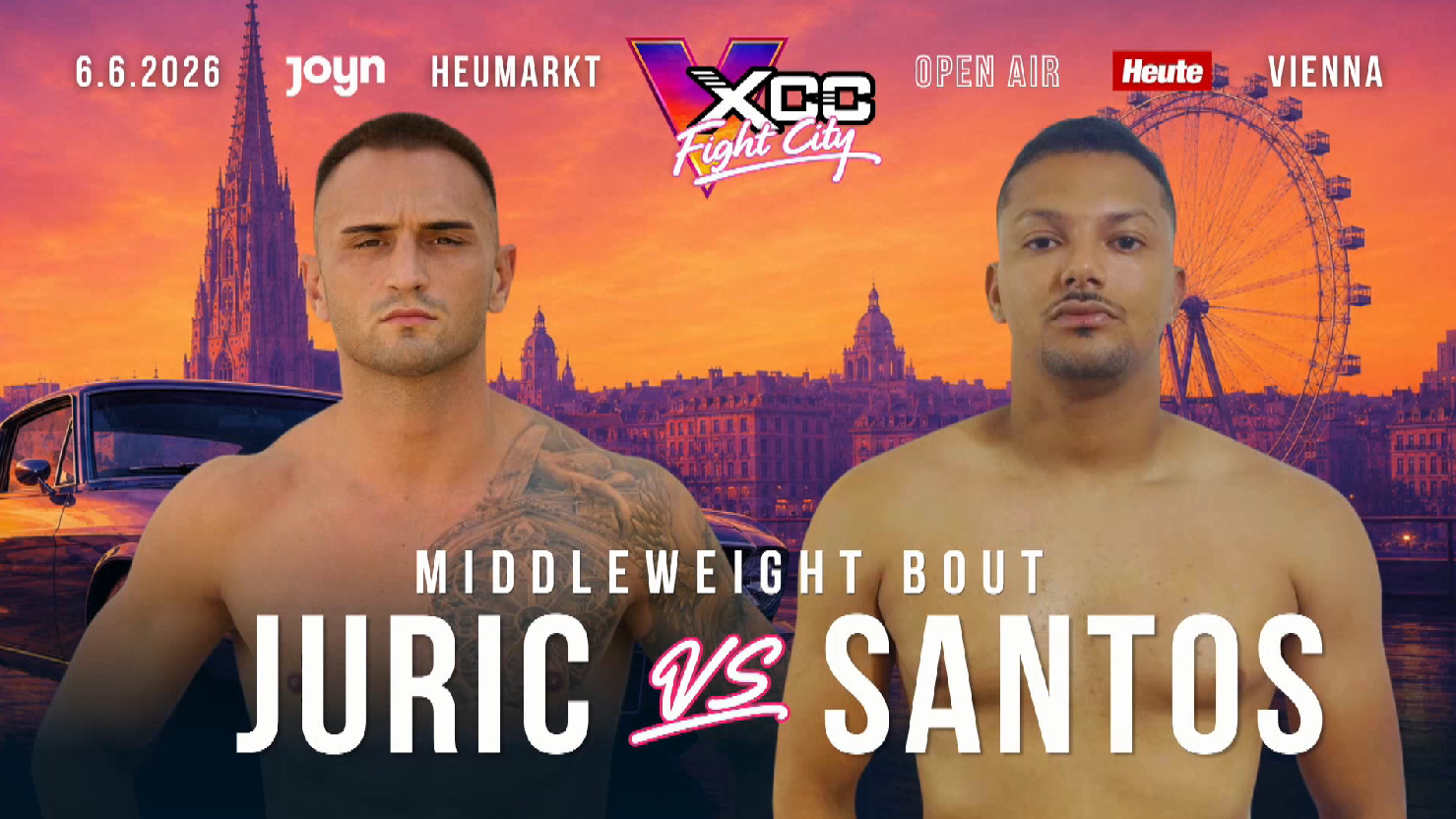 MMA – 88kg Jure Juric vs. Lucas Santos