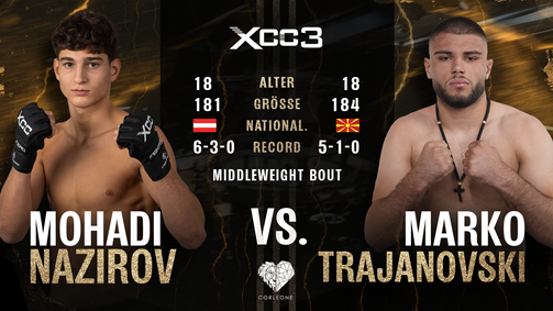 XCC - Xtreme Combat Championship XCC3 Folge 7: MMA - Trajanovski vs. Nazirov