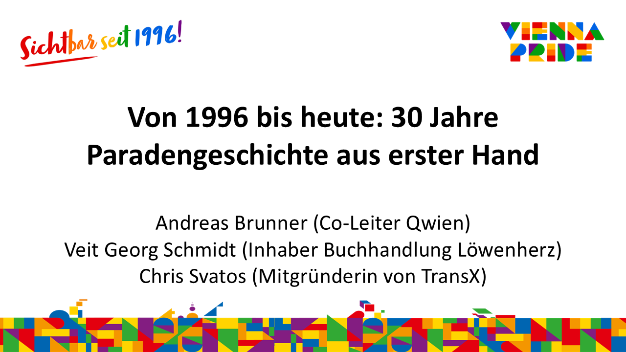30 Jahre Paradengeschichte aus erster Hand
