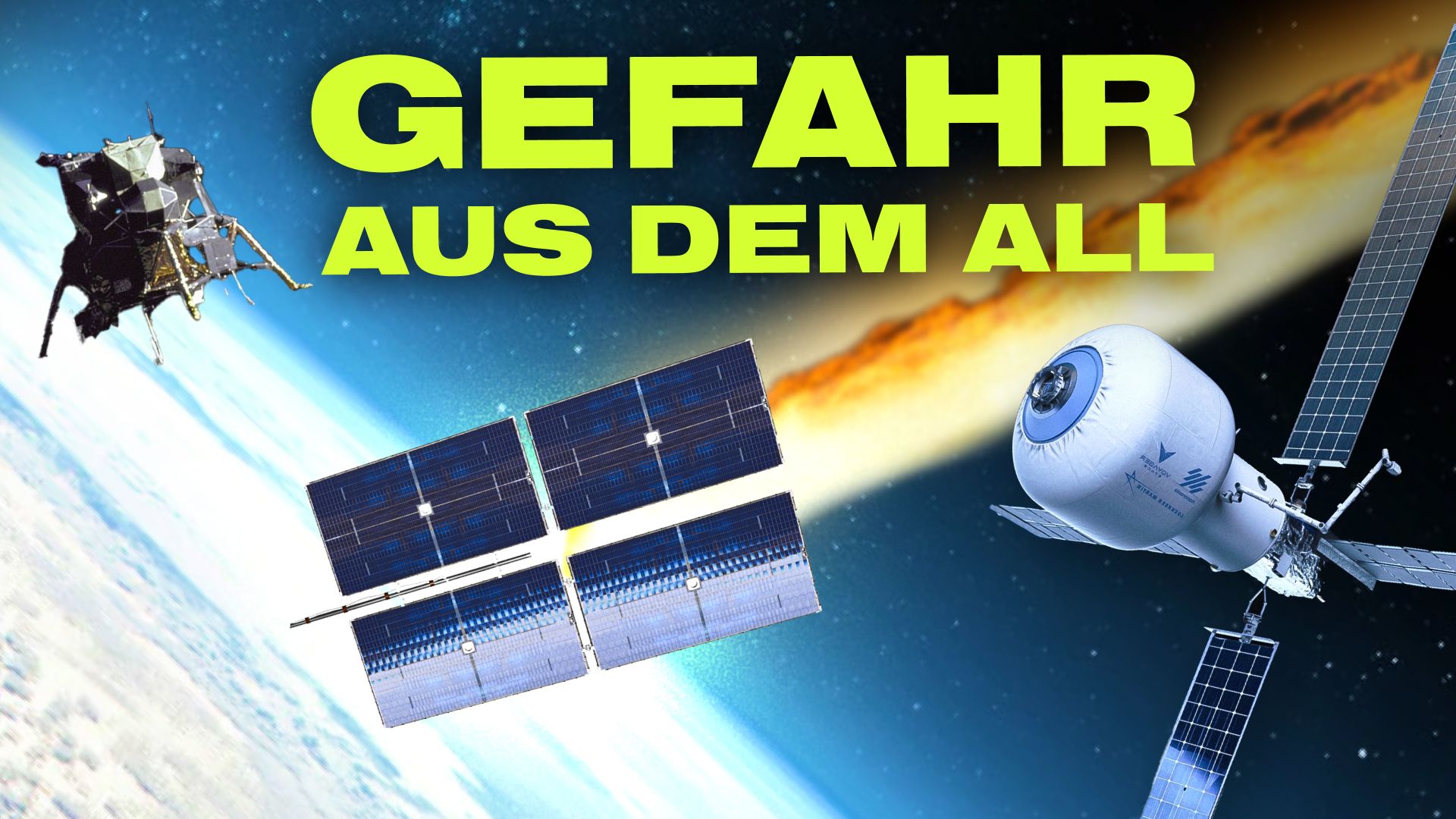 Gefahr Weltraumschrott: So können wir das All aufräumen