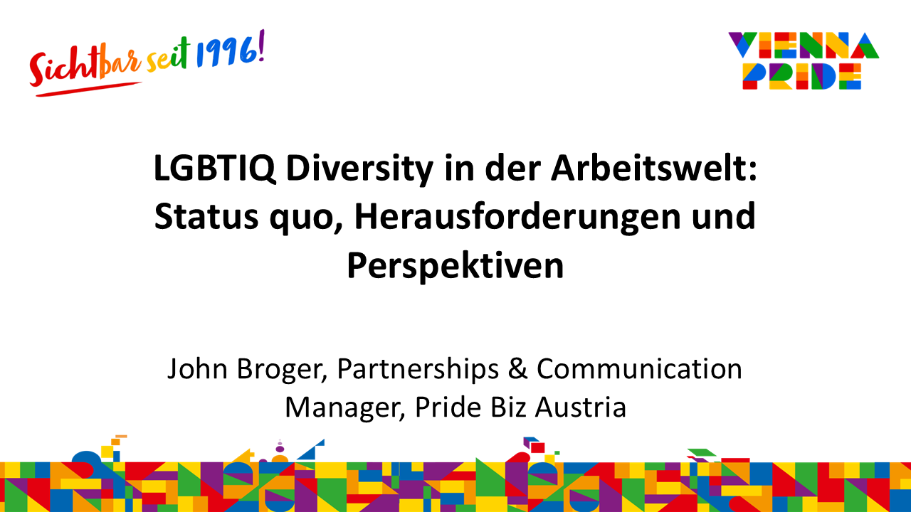 LGBTIQ Diversity in der Arbeitswelt