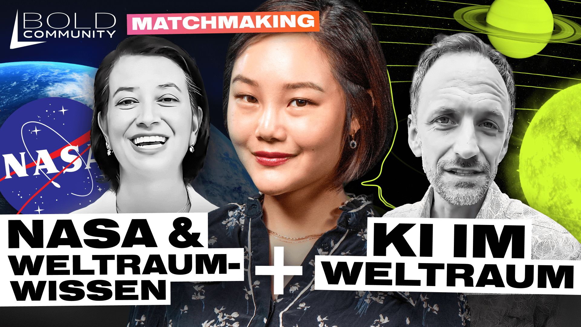 Raumfahrt im Klassenzimmer – Das BOLD Match von Leka Hattori und Markus Mooslechner