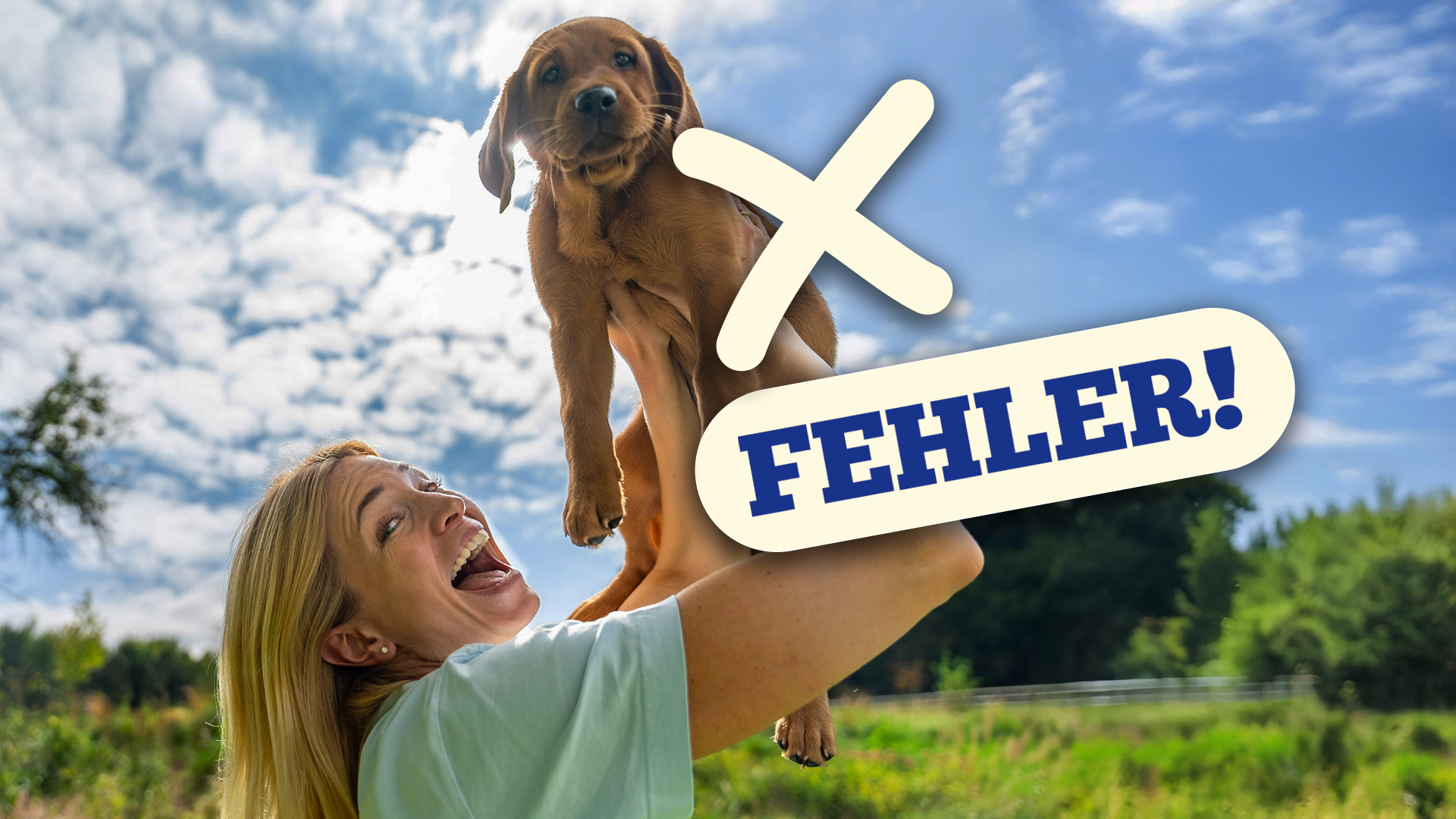 Die 10 häufigsten Fehler in der Welpenerziehung! (und wie du sie vermeidest)