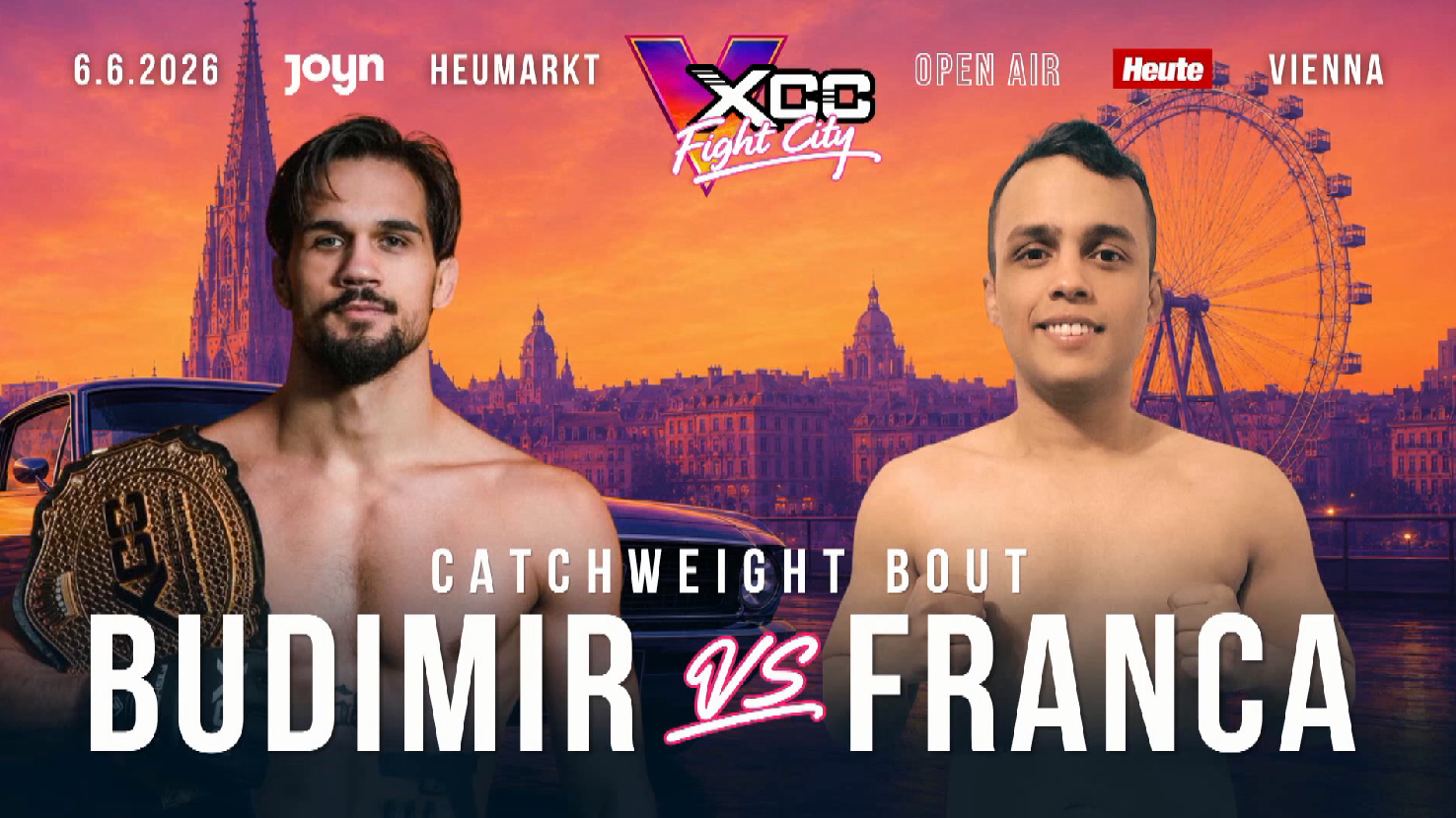 MMA – 82kg Toni Budimir vs Bruno Franca