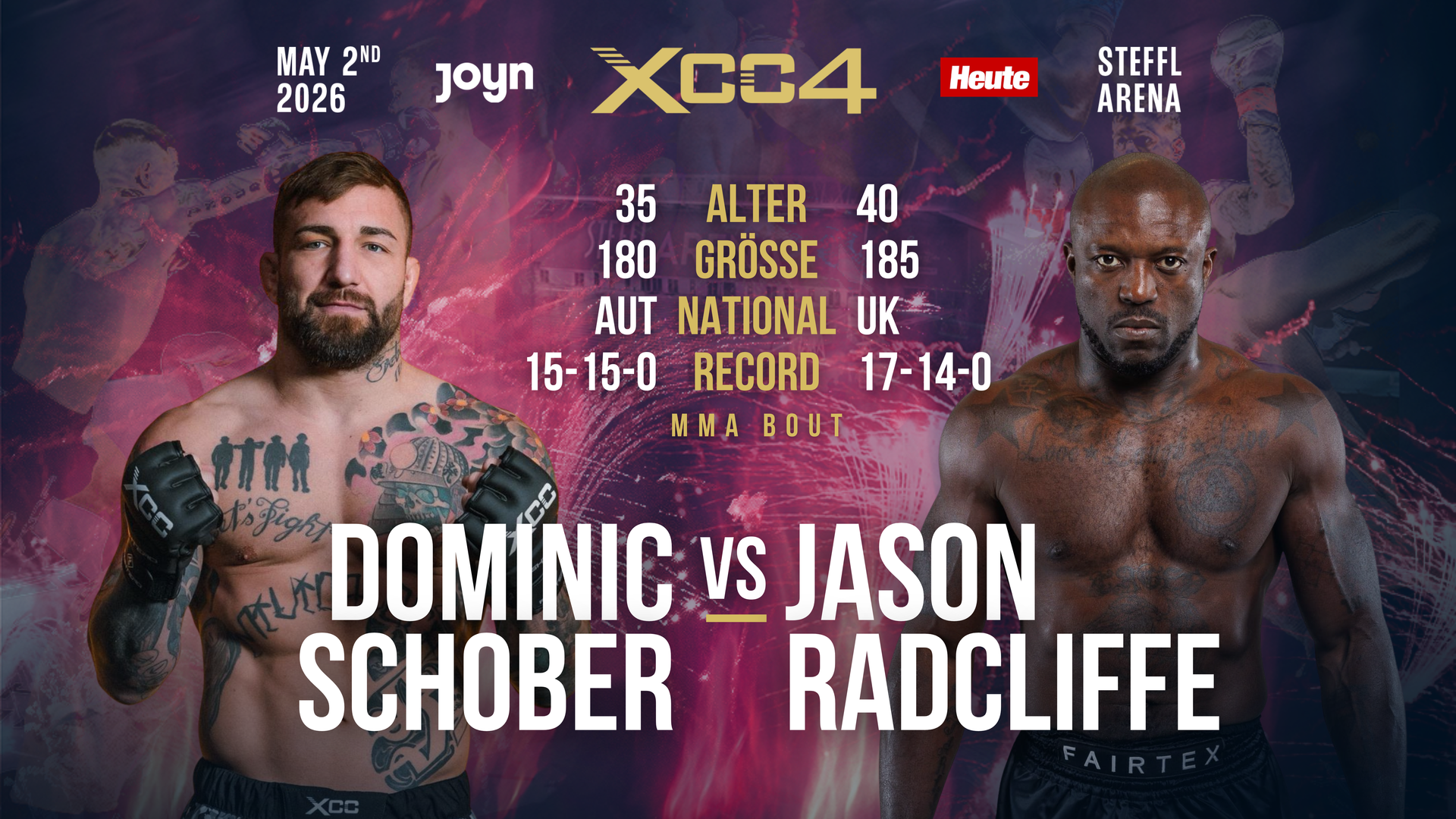 MMA - Schober vs. Radcliffe